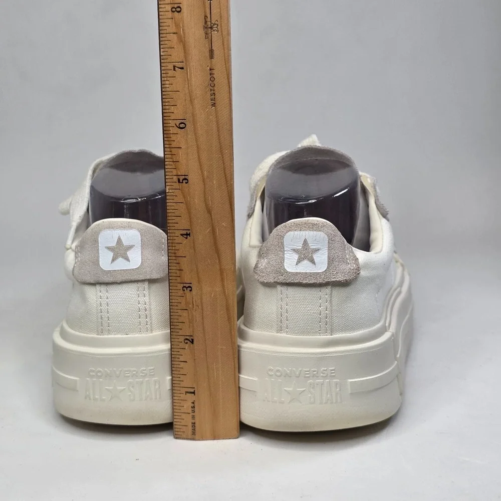 Converse CTAS Cruise OX Sneakers Women's Size 8 Men's 6.5 White Platform Shoes